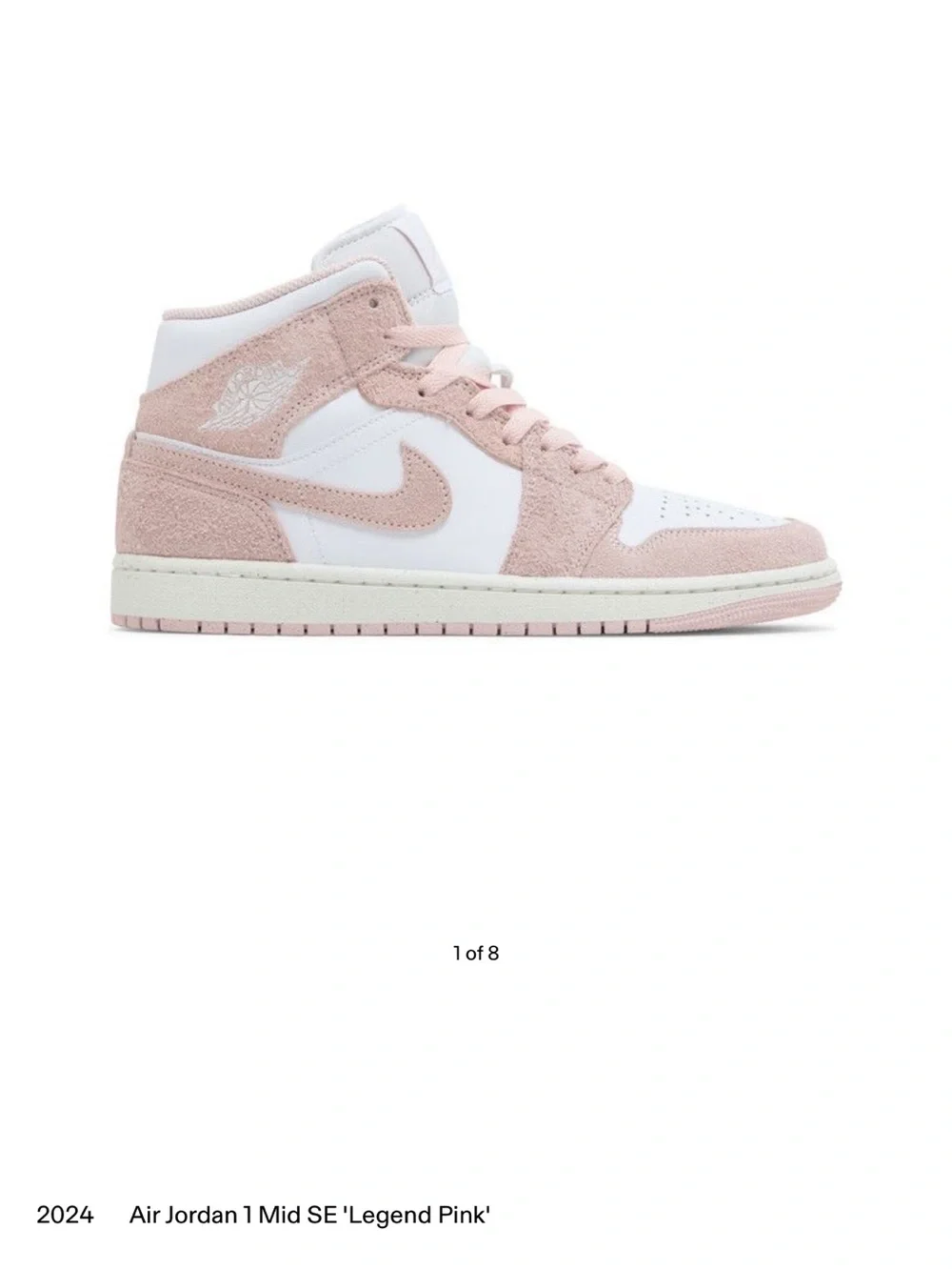2024 Air Jordan 1 Mid SE 'Legend Pink'